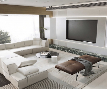 Modern A Living Room-ID:969009433
