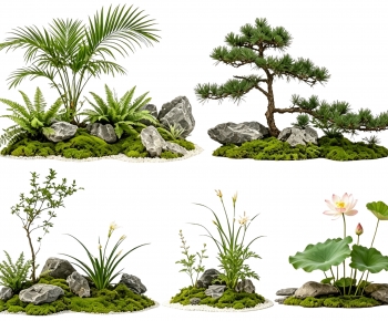 New Chinese Style Plant Landscaping-ID:482180164