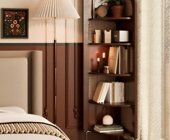 Retro Style Bookshelf-ID:103461982