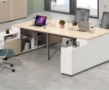 Modern Office Desk And Chair-ID:169766903