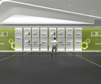 Modern Exhibition Hall-ID:976481919