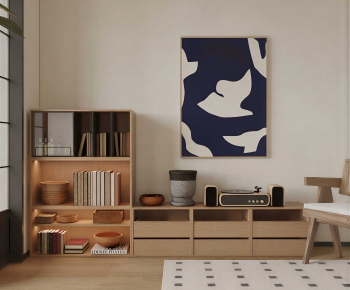 Modern A Living Room-ID:497973929