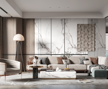 Modern A Living Room-ID:662096028