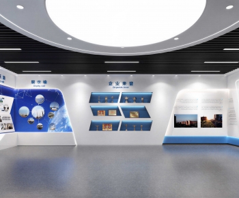 Modern Exhibition Hall-ID:598193888