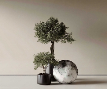 Modern Ground Green Plant Potted Plants-ID:959378969