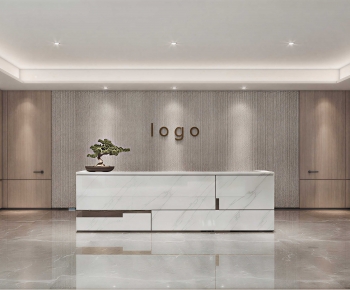 Modern Office Reception Desk-ID:115110976