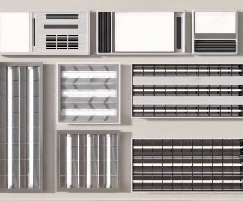 Modern Grille Lamp-ID:504425052