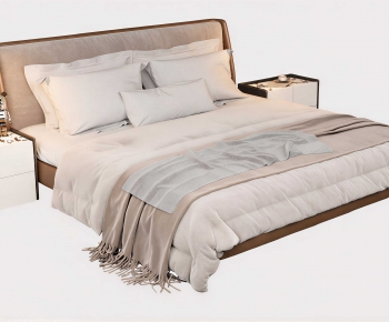 Modern Double Bed-ID:521754039
