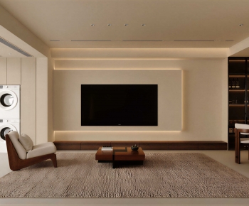 Modern A Living Room-ID:504503977