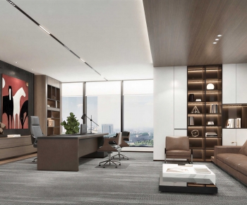 Modern Manager's Office-ID:355874061