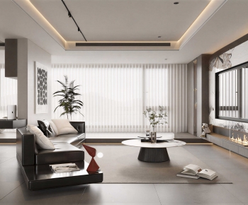 Modern A Living Room-ID:181268938