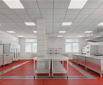 Modern Central Kitchen-ID:688992983