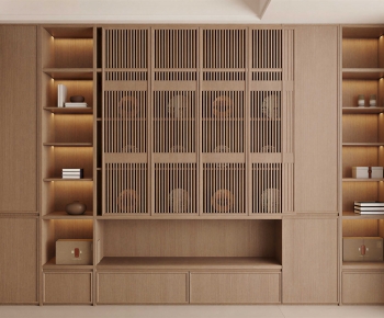 New Chinese Style Bookcase-ID:647630773