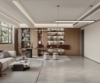 Modern A Living Room-ID:662163974
