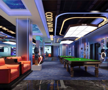 Modern Billiard Room-ID:591880084