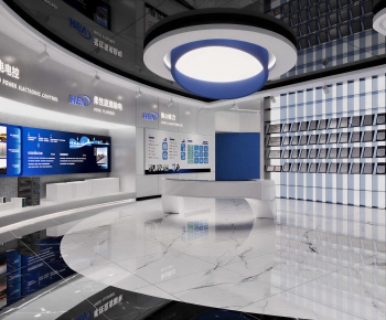 Modern Exhibition Hall-ID:422336105