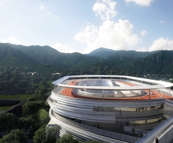 Modern Appearance Of Commercial Building-ID:948699007