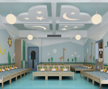 Modern Children's Kindergarten-ID:789966111
