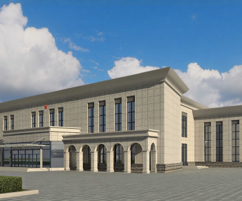 Modern Architecture Of Artistic Style-ID:425831087