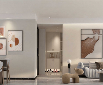 Modern A Living Room-ID:648904094