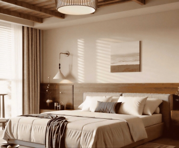 Wabi-sabi Style Bedroom-ID:608925103