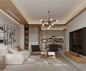 Modern A Living Room-ID:933362016