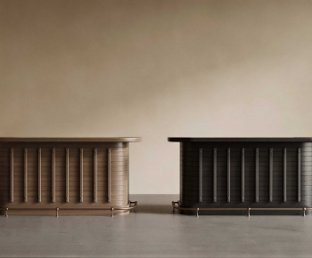 Modern Reception Desk-ID:741669899