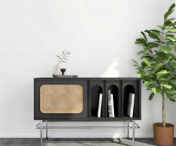 French Style Side Cabinet-ID:580110078