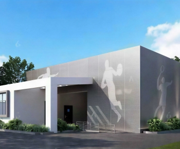 Modern Public Building-ID:373620039