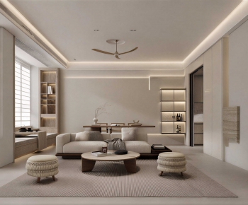Modern A Living Room-ID:787552122