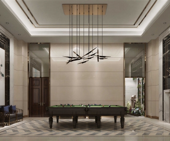 Modern Billiard Room-ID:642014038