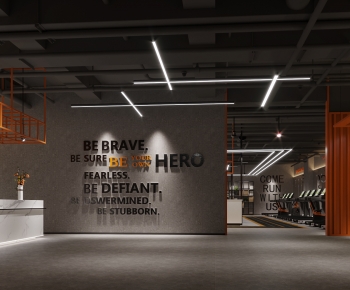Industrial Style Gym-ID:107430933