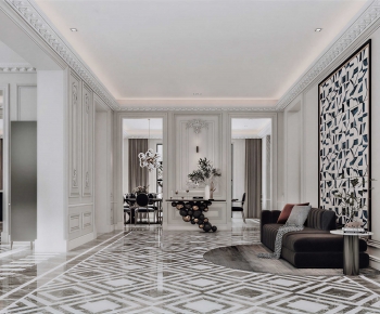 French Style Hallway-ID:106386903