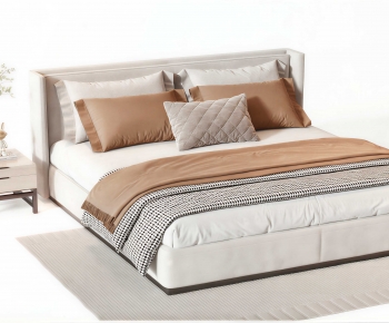 Modern Double Bed-ID:659229862