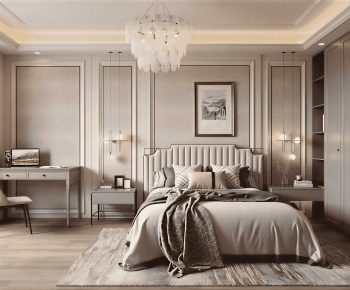 American Style Bedroom-ID:321563967