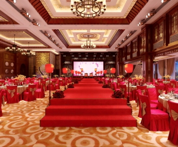Chinese Style Banquet Hall-ID:555593011