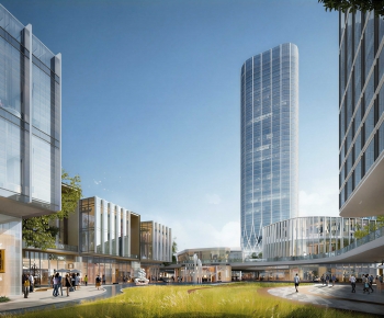 Modern Building Appearance-ID:988081934
