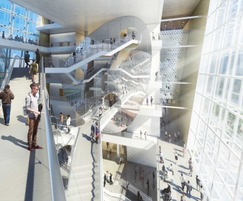 Modern Shopping Mall-ID:680377012