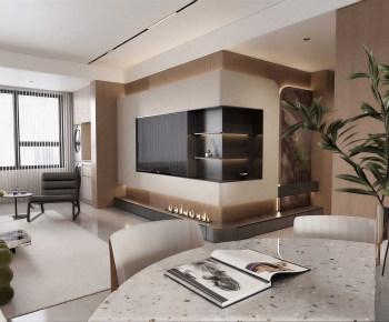 Modern A Living Room-ID:168735039
