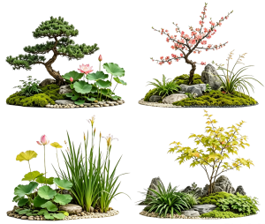 New Chinese StylePlant Leaves