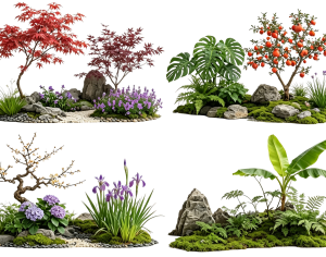 New Chinese StylePlant Leaves