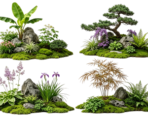 New Chinese StylePlant Leaves