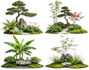 New Chinese StylePlant Leaves