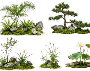 New Chinese StylePlant Leaves