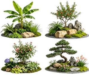 New Chinese StylePlant Leaves