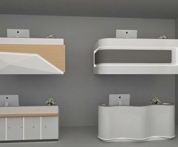 Modern Reception Desk-ID:530656106