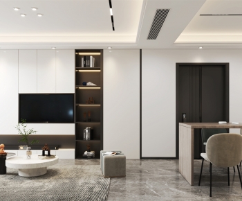 Modern A Living Room-ID:939393044