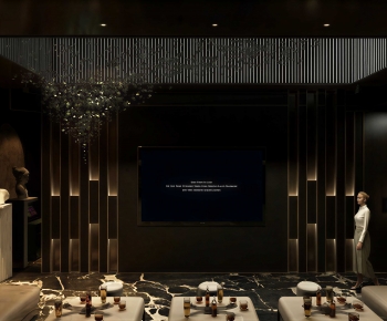 Modern Audiovisual Room-ID:674283034