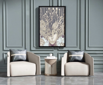 Modern Single Sofa-ID:303641088