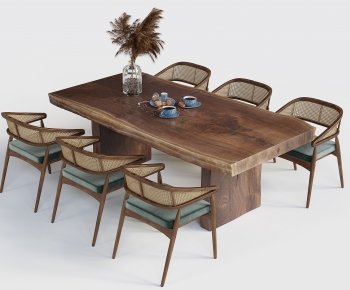 Modern Dining Table And Chairs-ID:244400559
